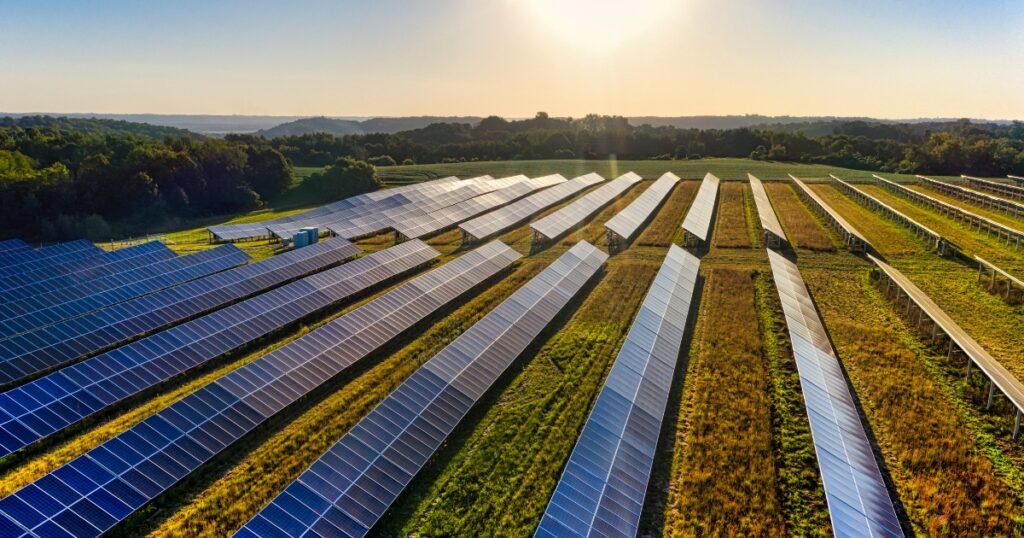 ground-mounted solar system