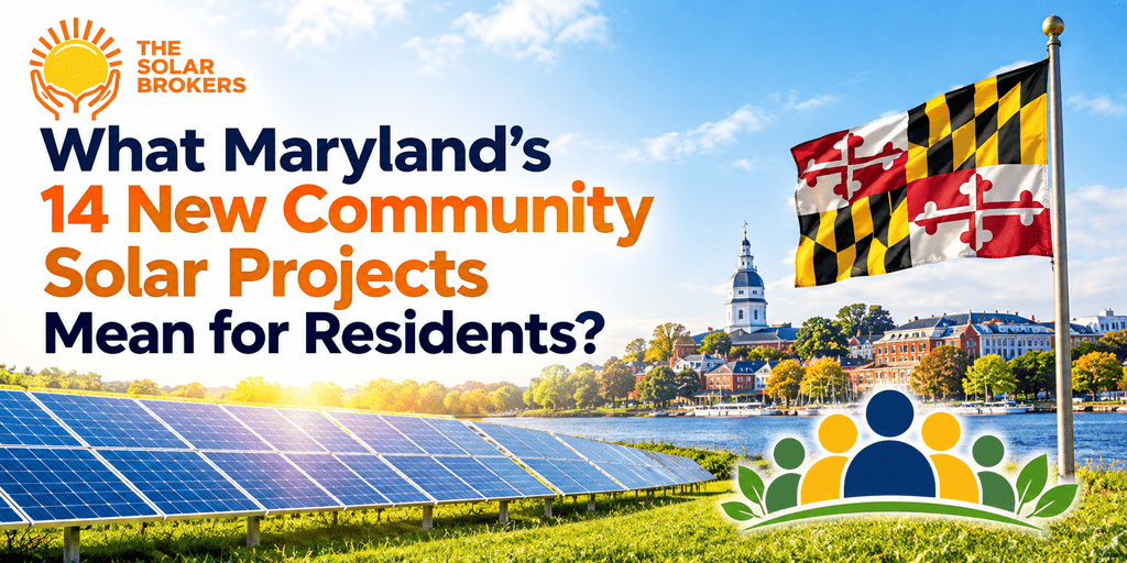 Maryland’s 14 new community solar projects and their benefits for local residents
